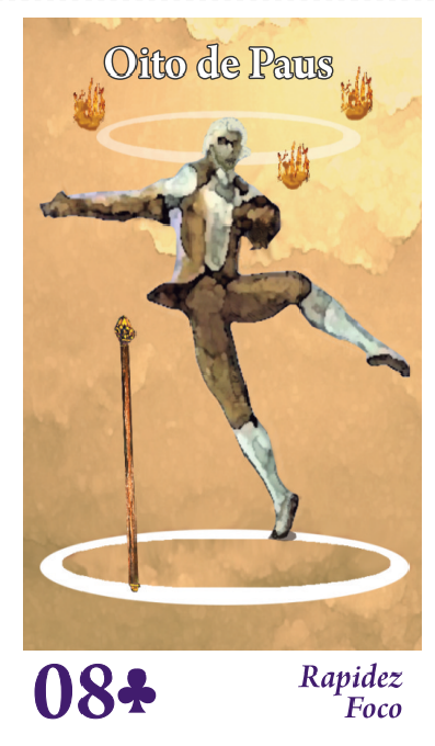 Oito de Paus (Alerta e Aprendizado)