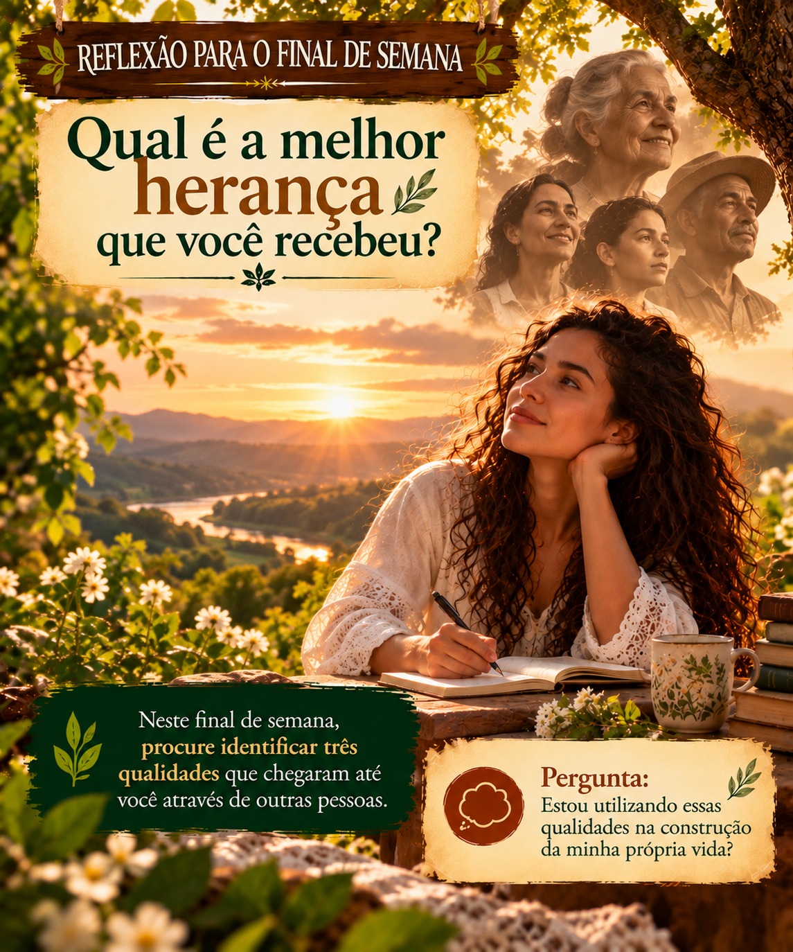 REFLEXÃO PARA O FINAL DE SEMANA